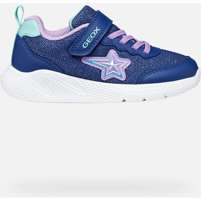 Geox Scarpe Sprintye Bambina Blu/lilla 24 Geox Scarpe Sprintye Bambina Blu/lilla 24