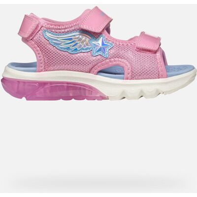 Geox Scarpe Sandal Ciberdron Bambina Rosa/azzurro Chiaro 24 Geox Scarpe Sandal Ciberdron Bambina Rosa/azzurro Chiaro 24