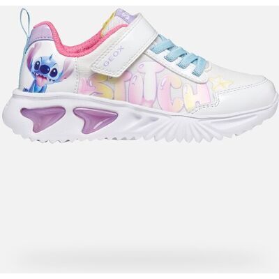 Geox Scarpe Assister Bambina Bianco/multicolore 28 Geox Scarpe Assister Bambina Bianco/multicolore 28