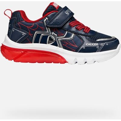 Geox Ciberdron Bambino Blu Navy/rosso 36 Geox Ciberdron Bambino Blu Navy/rosso 36
