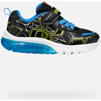 Geox Ciberdron Bambino Nero/lime 26 Geox Ciberdron Bambino Nero/lime 26