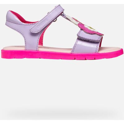 Geox Scarpe Sandal Joyfoot Bambina Lilla/fucsia Fluo 26 Geox Scarpe Sandal Joyfoot Bambina Lilla/fucsia Fluo 26