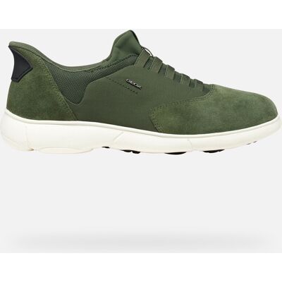 Geox Scarpe Nebula 2.0 Plus Uomo Verde Muschio/nero 43 Geox Scarpe Nebula 2.0 Plus Uomo Verde Muschio/nero 43