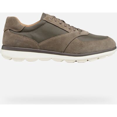 Geox Scarpe Spherica Ec12 Uomo Taupe 44 Geox Scarpe Spherica Ec12 Uomo Taupe 44
