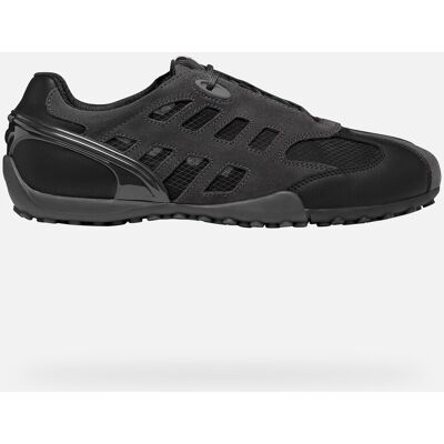 Geox Scarpe Archive Snake Uomo Nero/grigio Scuro 43 Geox Scarpe Archive Snake Uomo Nero/grigio Scuro 43