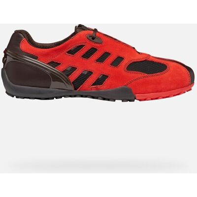 Geox Scarpe Archive Snake Uomo Marrone/rosso 41 Geox Scarpe Archive Snake Uomo Marrone/rosso 41