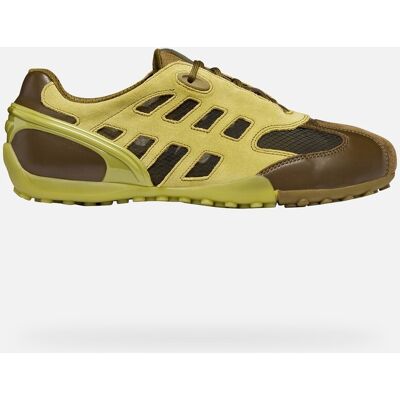 Geox Scarpe Archive Snake Uomo Verde Oliva/verde 41 Geox Scarpe Archive Snake Uomo Verde Oliva/verde 41
