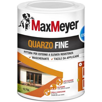 Maxmeyer - Quarzo Fine - Bianco - Esterno - Vernici Maxmeyer - Quarzo Fine - Bianco - Esterno - Vernici