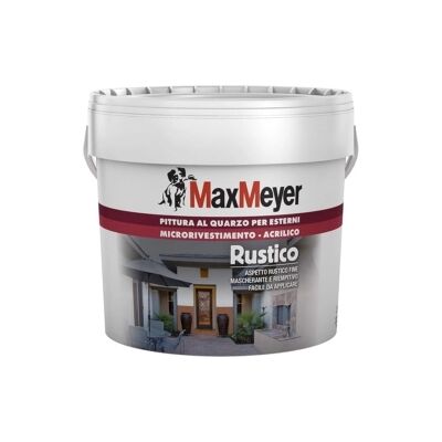 MAXMEYER - Pittura per esterni Quarzo Rustico - Bianco - Paint MAXMEYER - Pittura per esterni Quarzo Rustico - Bianco - Paint
