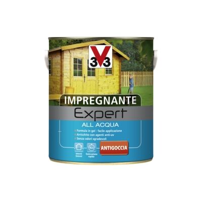 "Impregnante ad acqua v33 ""expert"" noce chiaro 2,5 litri" "Impregnante ad acqua v33 ""expert"" noce chiaro 2,5 litri"
