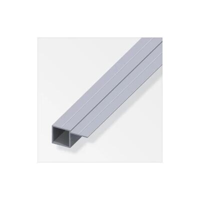 Alfer aluminium "Tubo quadrato 23.5 1lato alluminio - 1 metro." Alfer aluminium "Tubo quadrato 23.5 1lato alluminio - 1 metro."