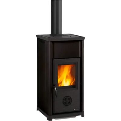 La Nordica Extraflame STUFA A LEGNA TEA NERA 6,6KW La Nordica Extraflame STUFA A LEGNA TEA NERA 6,6KW