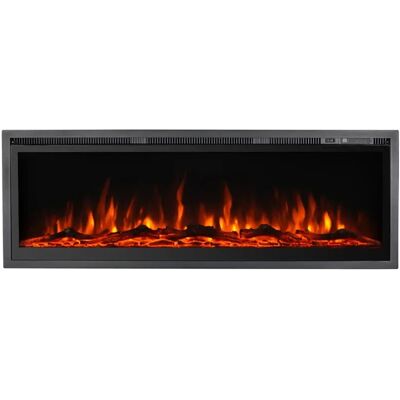 Divina Fire CAMINO ELETTRICO PARETE/IN. CHICAGO 127X14XH45 Divina Fire CAMINO ELETTRICO PARETE/IN. CHICAGO 127X14XH45