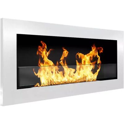 Divina Fire BIOCAMINO DA PARETE/INCASSO LIVORNO BIANCO 90X12 Divina Fire BIOCAMINO DA PARETE/INCASSO LIVORNO BIANCO 90X12