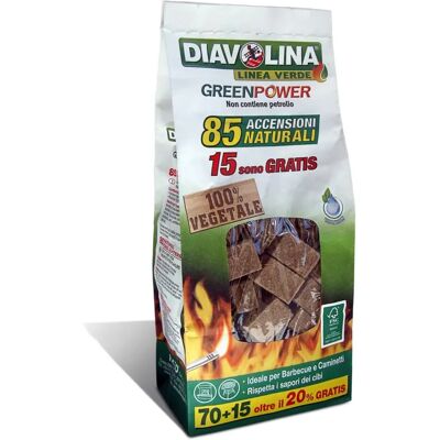 DIAVOLINA GREEN POWER BAG 85 ACC NAT. DIAVOLINA GREEN POWER BAG 85 ACC NAT.