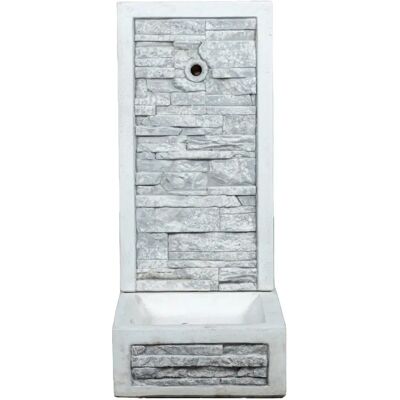 Kam FONTANA A MURO ADIGE GRIGIA 40X40 H92CM Kam FONTANA A MURO ADIGE GRIGIA 40X40 H92CM