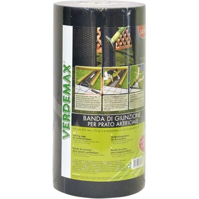 Verdemax BANDA DI GIUNZIONE IN TNT 90GR PER PRATO SINTETICO Verdemax BANDA DI GIUNZIONE IN TNT 90GR PER PRATO SINTETICO