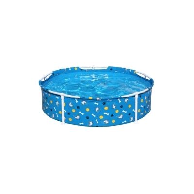 "Piscina fuori terra con struttura rotonda gioco per cani bestway ""fetchin' fun"" blu 122x122x30,5 cm" "Piscina fuori terra con struttura rotonda gioco per cani bestway ""fetchin' fun"" blu 122x122x30,5 cm"