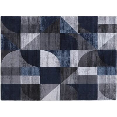Muse TAPPETO DOUBLE GRIGIO/CELESTE 160X230CM BLU005 Muse TAPPETO DOUBLE GRIGIO/CELESTE 160X230CM BLU005