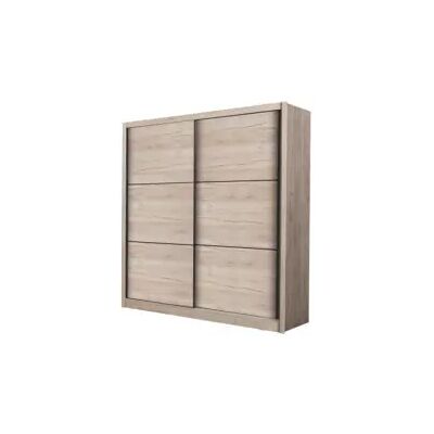 BellaHome "Armadio 2 ante scorrevoli ""madrid"" effetto quercia 212x61x215 cm" BellaHome "Armadio 2 ante scorrevoli ""madrid"" effetto quercia 212x61x215 cm"