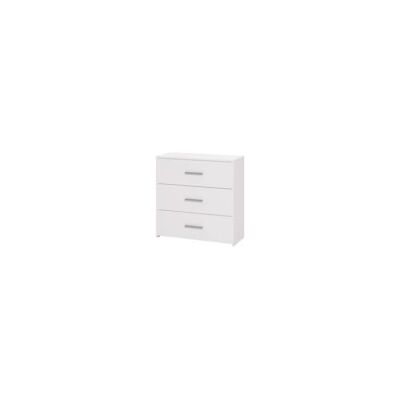 BellaHome "Cassettiera ""girona"" 3 cassetti bianca opaca 80,5x33x80,5 cm" BellaHome "Cassettiera ""girona"" 3 cassetti bianca opaca 80,5x33x80,5 cm"