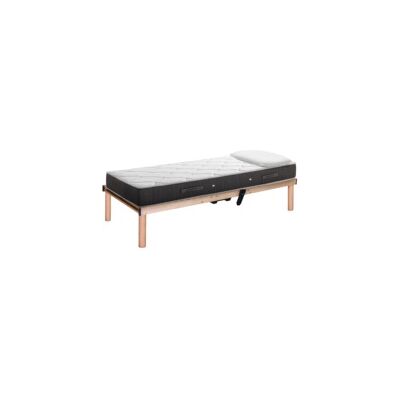 "Kit rete a doghe wireless dormir con materasso e guanciale in memory 190x80 cm" "Kit rete a doghe wireless dormir con materasso e guanciale in memory 190x80 cm"
