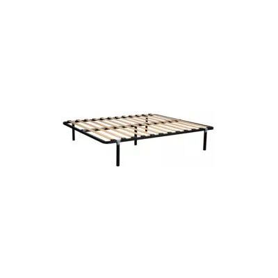 Somnus "Rete matrimoniale con gambe in kit con 12 doghe 160x190 cm" Somnus "Rete matrimoniale con gambe in kit con 12 doghe 160x190 cm"