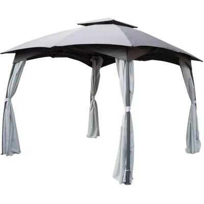 EuroGarden GAZEBO BERLINO 3X3 DOPPIO TETTO GRIGIO EuroGarden GAZEBO BERLINO 3X3 DOPPIO TETTO GRIGIO