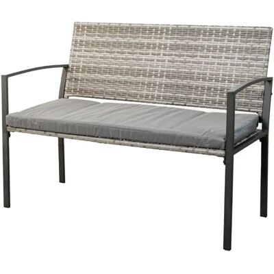 EuroGarden PANCHINA SPRING RATTAN C/CUSCINO 115X60X87H CM EuroGarden PANCHINA SPRING RATTAN C/CUSCINO 115X60X87H CM