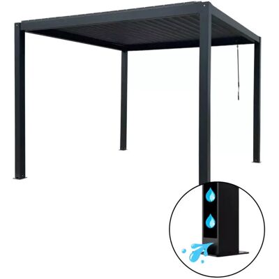 EuroGarden PERGOLA BIOCLIMATICA AFRODITE 3X3 GRIGIA 2.5H EuroGarden PERGOLA BIOCLIMATICA AFRODITE 3X3 GRIGIA 2.5H