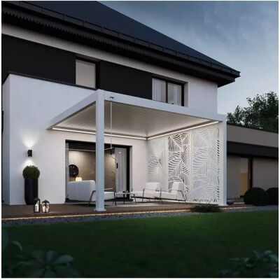 Ombréa PERGOLA BIOCLIMATICA ADDOSSATA 3X4MT BIANCO Ombréa PERGOLA BIOCLIMATICA ADDOSSATA 3X4MT BIANCO