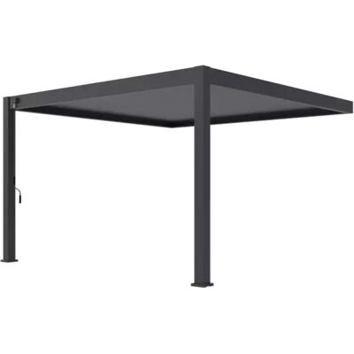 Ombréa PERGOLA BIOCLIMATICA ADDOSSATA 4X4MT ANTRACITE Ombréa PERGOLA BIOCLIMATICA ADDOSSATA 4X4MT ANTRACITE