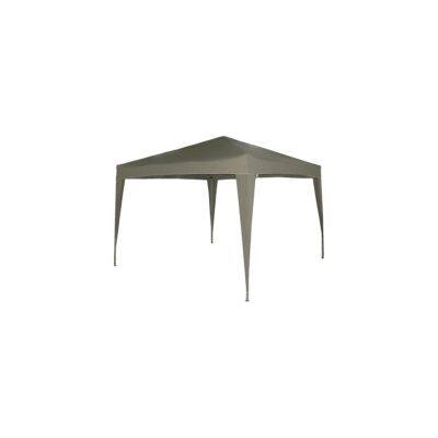 "Gazebo da esterno pieghevole eurogarden in acciaio grigio 3x3 m" "Gazebo da esterno pieghevole eurogarden in acciaio grigio 3x3 m"