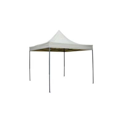 "Gazebo da esterno pieghevole eurogarden in alluminio ecr� 3x3 m" "Gazebo da esterno pieghevole eurogarden in alluminio ecr� 3x3 m"