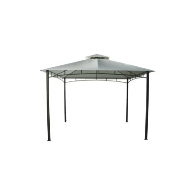 "Gazebo da giardino con doppio tetto eurogarden ""deluxe"" in acciaio ecr� 3x3 m" "Gazebo da giardino con doppio tetto eurogarden ""deluxe"" in acciaio ecr� 3x3 m"