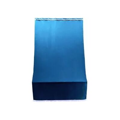 "Tenda da sole con anelli per porta essenza blu h 250x140 cm" "Tenda da sole con anelli per porta essenza blu h 250x140 cm"