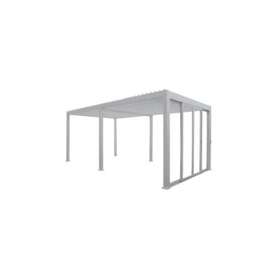 "Set 4 vetri scorrevoli per pergola bioclimatica eurogarden ""atena"" in vetro temperato bianco lato 3 mt" "Set 4 vetri scorrevoli per pergola bioclimatica eurogarden ""atena"" in vetro temperato bianco lato 3 mt"
