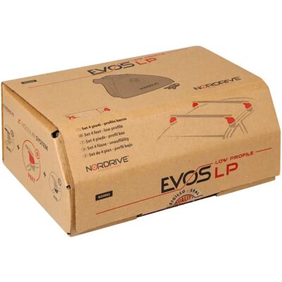 SET PIEDI EVOS LP PER BARRE PORTATUTTO NORDRIVE SET PIEDI EVOS LP PER BARRE PORTATUTTO NORDRIVE