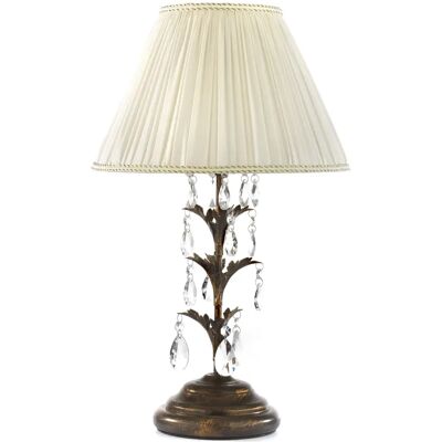 Grande lampada da tavolo in bronzo Teresa di Onli - Illuminazione interna Grande lampada da tavolo in bronzo Teresa di Onli - Illuminazione interna