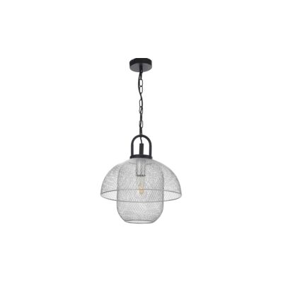 Onli "Lampada a sospensione ""zair"" in metallo grigio e nero, e27" Onli "Lampada a sospensione ""zair"" in metallo grigio e nero, e27"