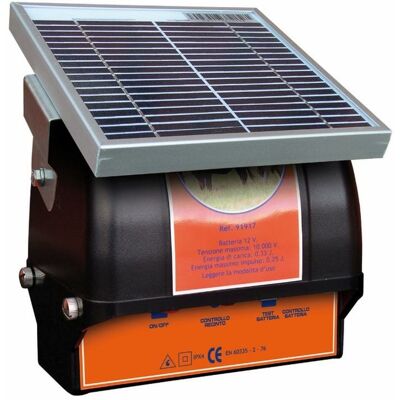 Ama ELETTRIFICATORE CON PANN. SOLARE MAX 2 KM. C/BATTE Ama ELETTRIFICATORE CON PANN. SOLARE MAX 2 KM. C/BATTE