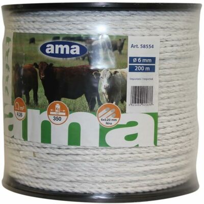 Ama BANDA FIBRA ACCIAIO 200 MT. 6 COND. Ama BANDA FIBRA ACCIAIO 200 MT. 6 COND.