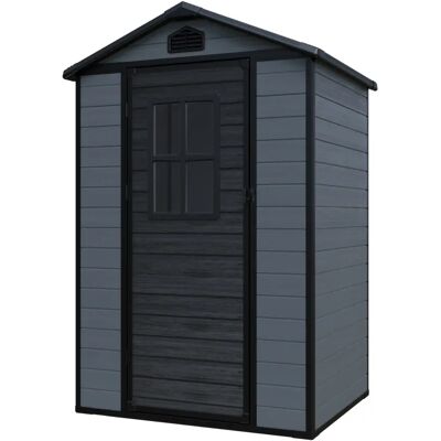 Domus CASETTA LEONOR 4X3 RESINA 129x106x198H GRIGIO NERO Domus CASETTA LEONOR 4X3 RESINA 129x106x198H GRIGIO NERO