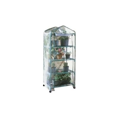 "Serra da giardino verdemax ""azalea"" con 4 ripiani 70x50x158 cm" "Serra da giardino verdemax ""azalea"" con 4 ripiani 70x50x158 cm"