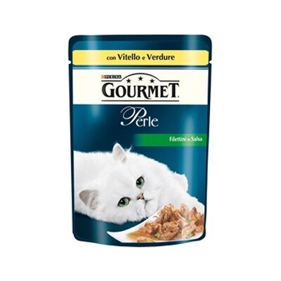 Purina GOURMET PERLE FILETTINI IN SALSA VERD/VIT. 85GR Purina GOURMET PERLE FILETTINI IN SALSA VERD/VIT. 85GR