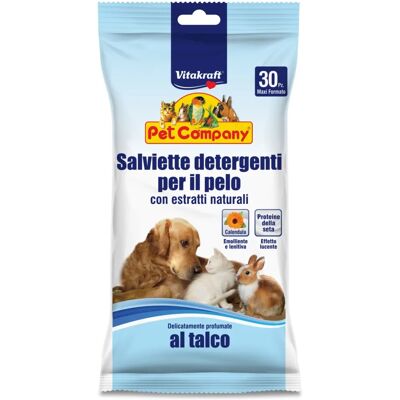 Vitakraft SALVIETTE DETERG. PELO AL TALCO Vitakraft SALVIETTE DETERG. PELO AL TALCO