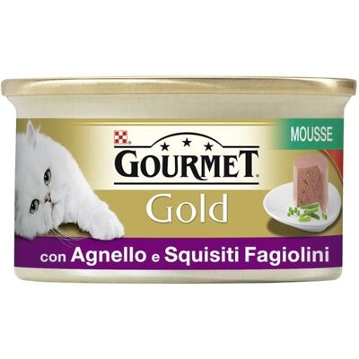 Purina Mousse Gold Gourmet Agnello e Verdure - Cibo per Gatti Purina Mousse Gold Gourmet Agnello e Verdure - Cibo per Gatti