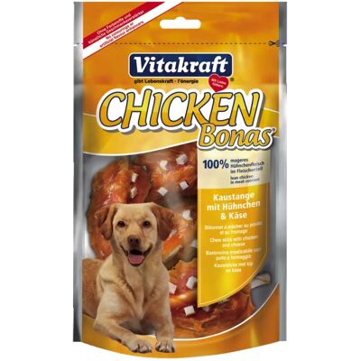 Vitakraft BONAS BASTONCINI POLLO C/FORMAGGIO 80 GR. Vitakraft BONAS BASTONCINI POLLO C/FORMAGGIO 80 GR.