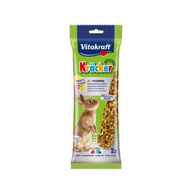 Vitakraft "2 kracker multivitaminici per conigli nani." Vitakraft "2 kracker multivitaminici per conigli nani."