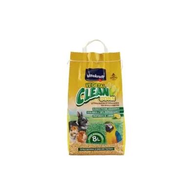 Lettiera Vegetal Clean Corn Vitakraft - Piccoli animali, Uccelli, 8 L Lettiera Vegetal Clean Corn Vitakraft - Piccoli animali, Uccelli, 8 L